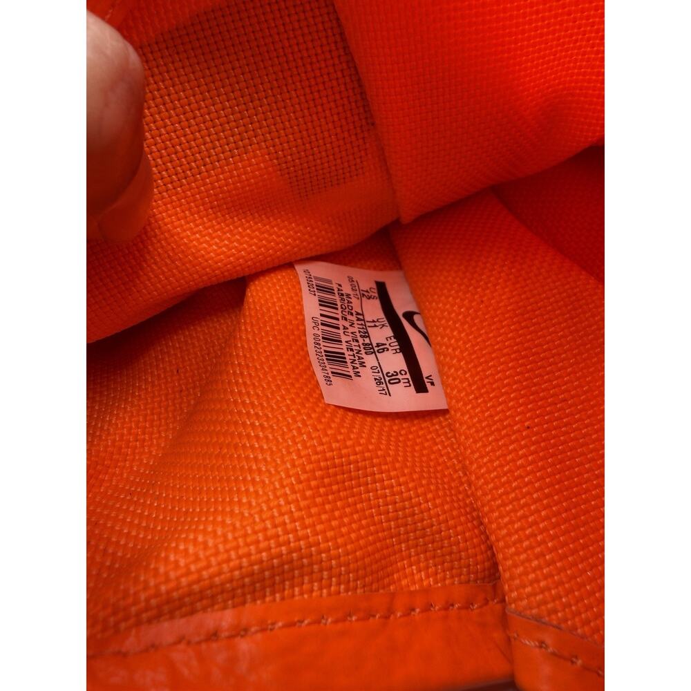 Nike Sf Air Force 1 High Total Orange 2017 - AA1128-800 Size 12 - NO BOX - Read - Picture 10 of 16